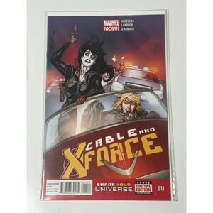 Cable and X-Force 11 Marvel Now 2013 Domino‎ Boom-Boom Salvador Larroca Marvel